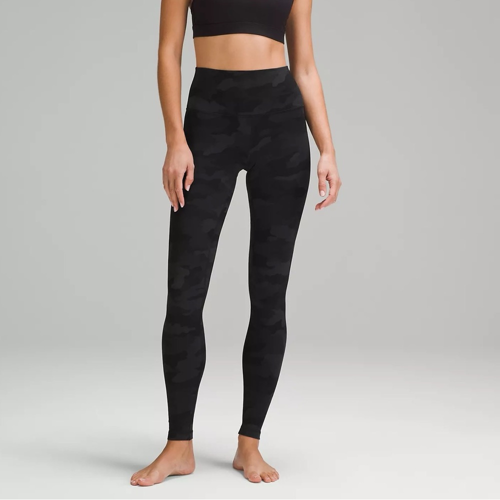lululemon align leggings size 4 camo